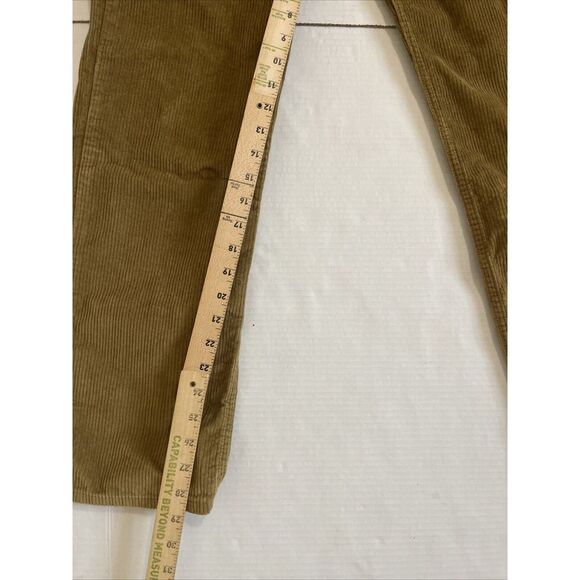 Levi's Men's Low Pro Mid Rise Straight Leg Corduroy Tan Brown Jeans Size 27 X 30 - Picture 8 of 9